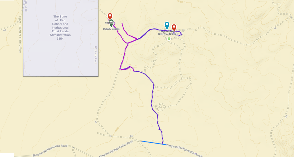 Dugway Geodes Currently Rockhounding